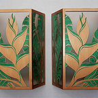 Aged Hawaiian Niu Sconces - Tropical - Wall Sconces - hawaii - by Paradise Lights